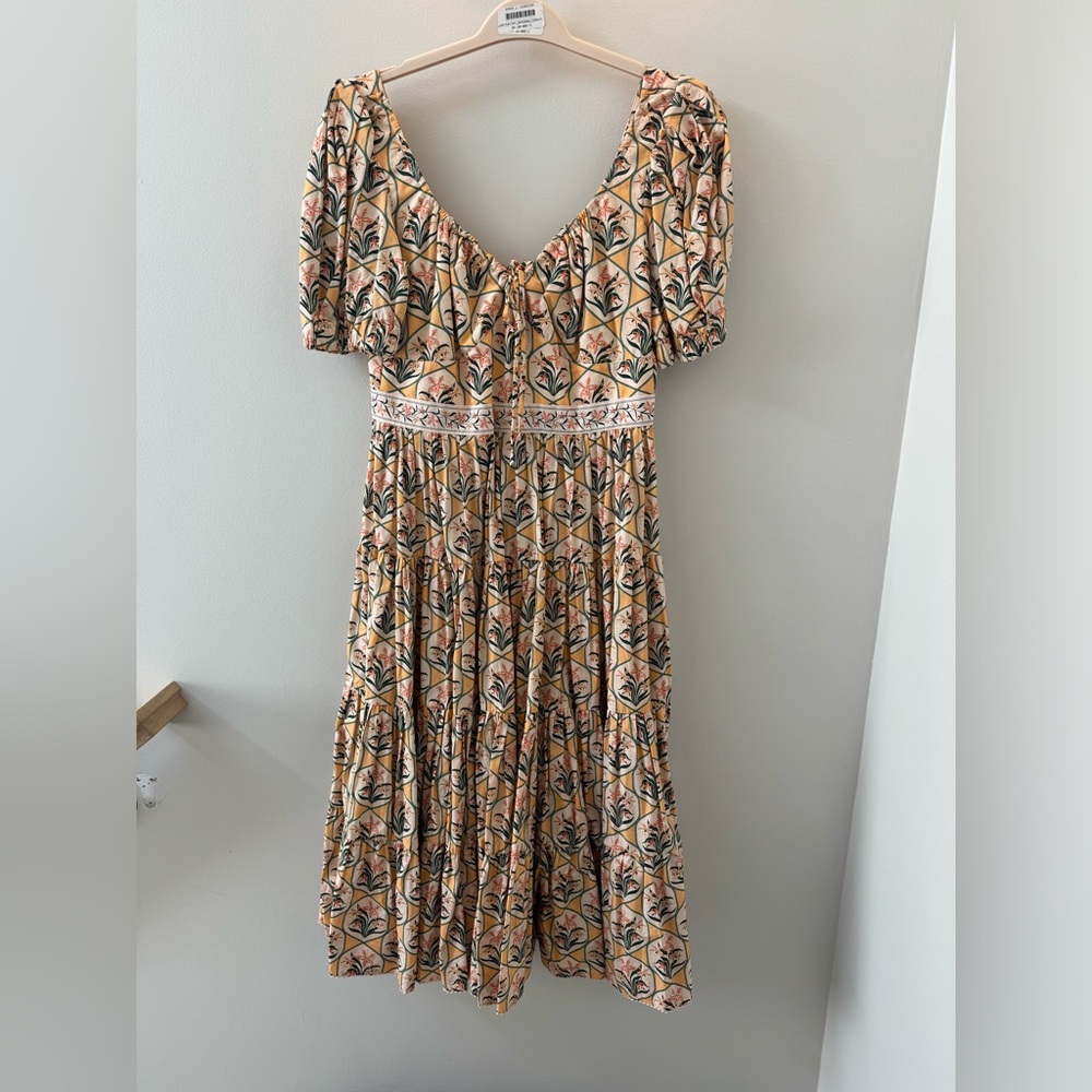 Agua by Agua Bendita floral print midi dress